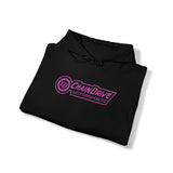 ChainDrive Black & Pink Logo Hoodie