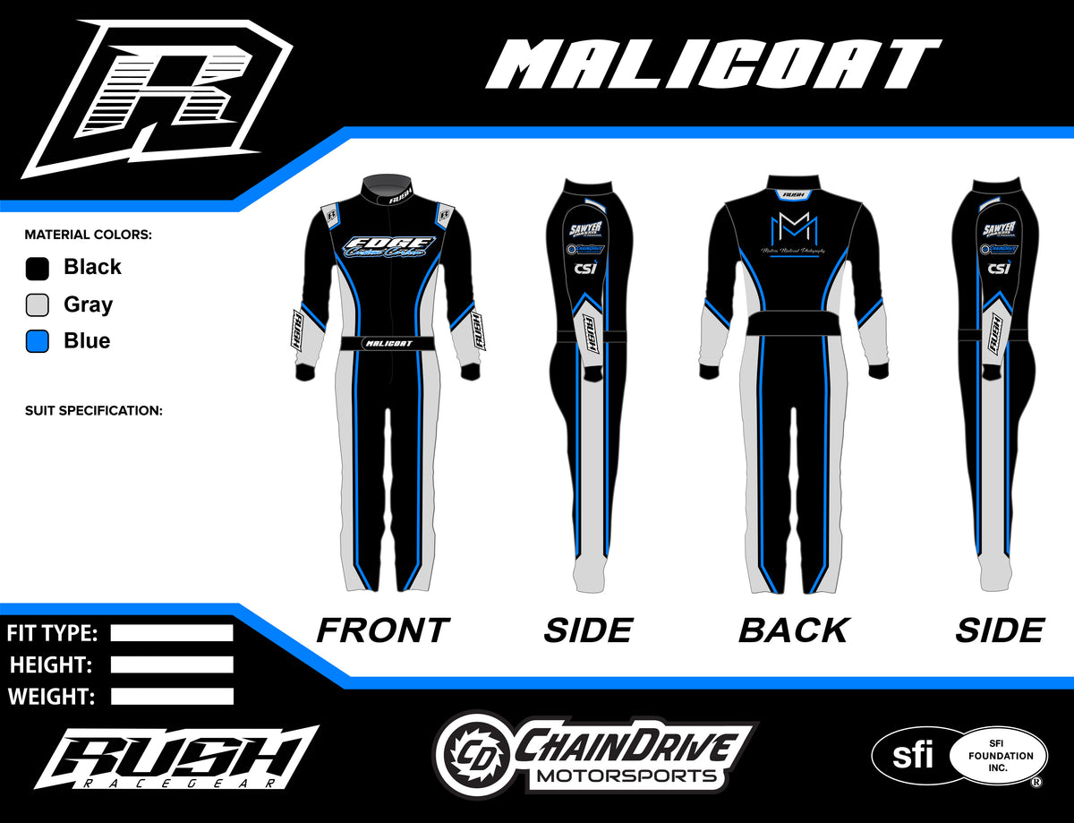 Support Series Fire Suit – ChainDrive Motorsports