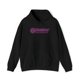 ChainDrive Black & Pink Logo Hoodie