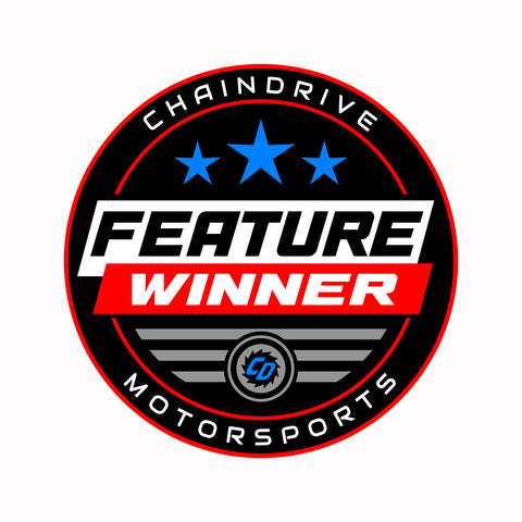 Feature Winner Racing Board Feature Winner Decal – ChainDrive Motorsports