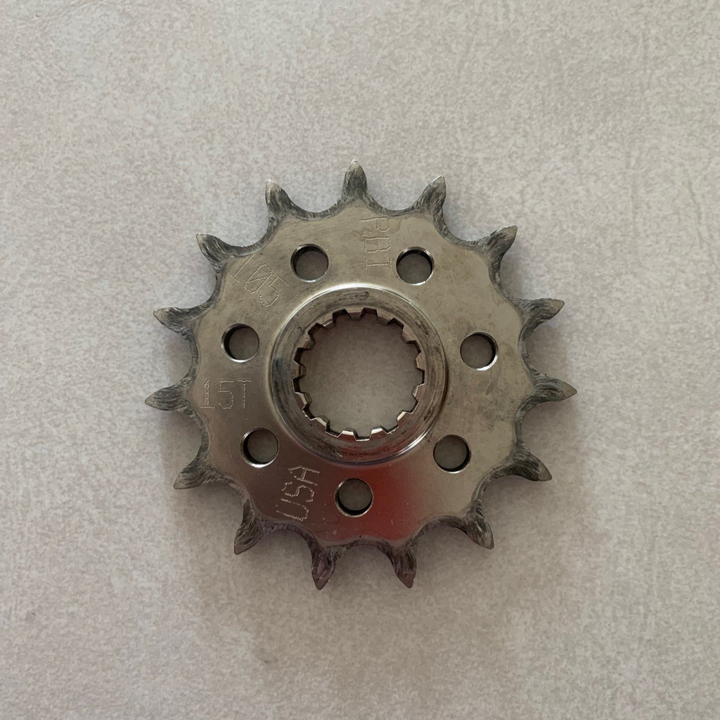 15-Tooth D-Bore Sprocket For #25 Chain - Fits MY1016 Electric Scooter & Bike Motors