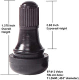 "Shorty" Rubber Valve Stem